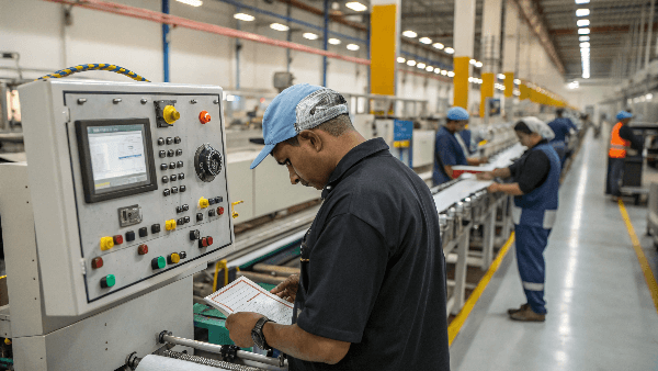 Injection Molding Machine Shutdown