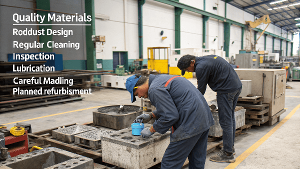 Managing mold tooling wear and tear