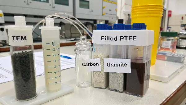 Electrical testing showing dielectric breakdown voltage