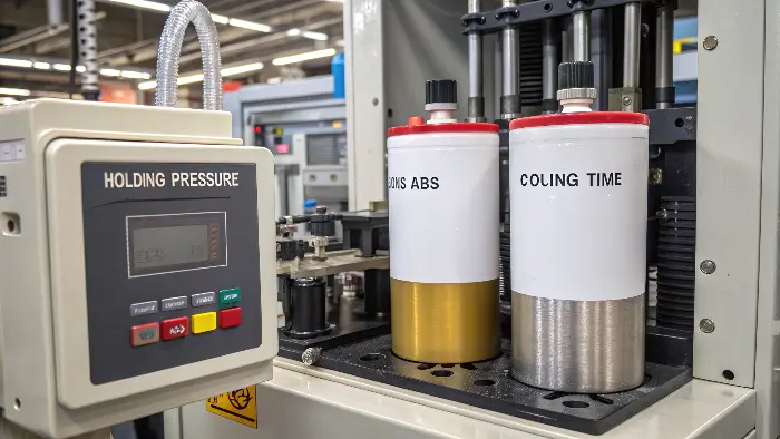 ABS Holding Pressure and Cooling Time
