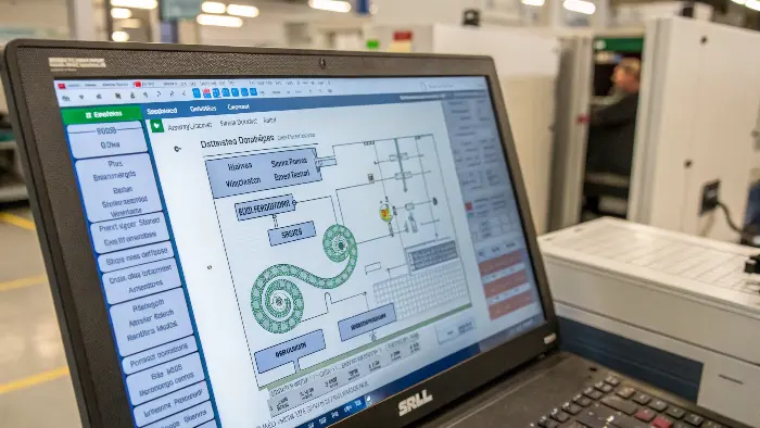 Simulation showing elimination of jetting defect
