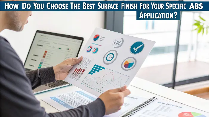 Decision tree for choosing surface finish