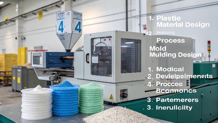 Four elements of injection molding