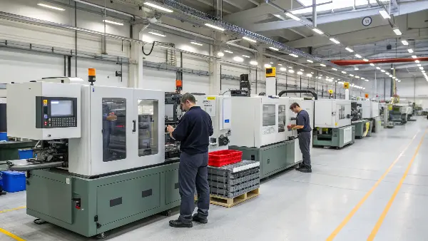 Image of an aluminum rapid injection mold