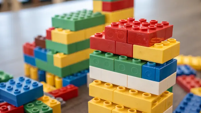 LEGO bricks production