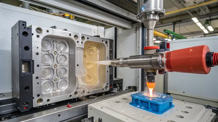 how a plastic injection mold functions
