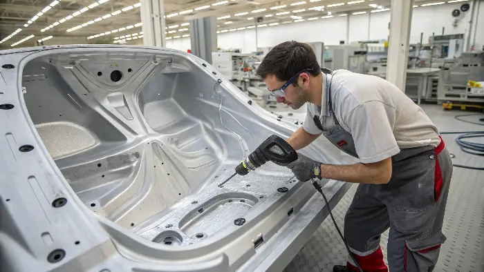 Polishing a large and complex automotive mold at CKMOLD