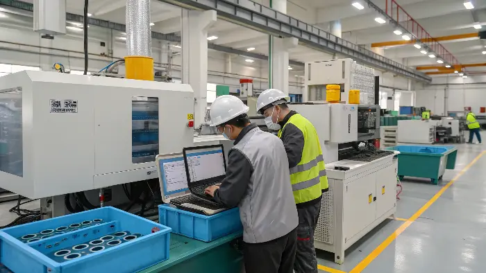 Injection Molding Process Workflow Diagram