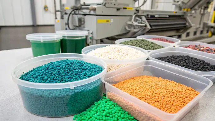 bio-based and recycled plastic pellets