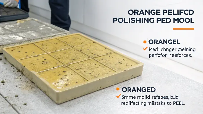 Examples of polishing defects to avoid
