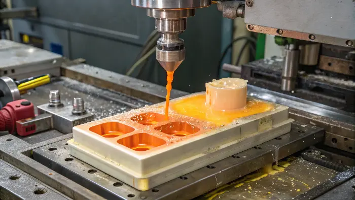 Concept of injection molding process