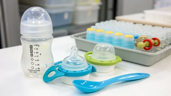 A side-by-side comparison of PP, Silicone, and TPE plastic pellets.