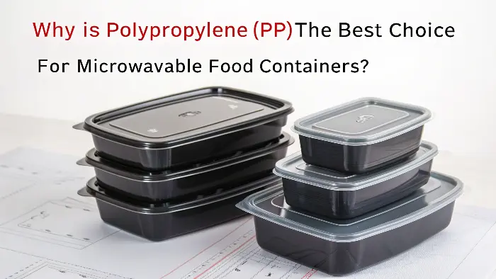 A set of clear PP microwavable food containers