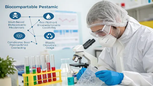 A selection of biocompatible plastic resins in different colors and forms.