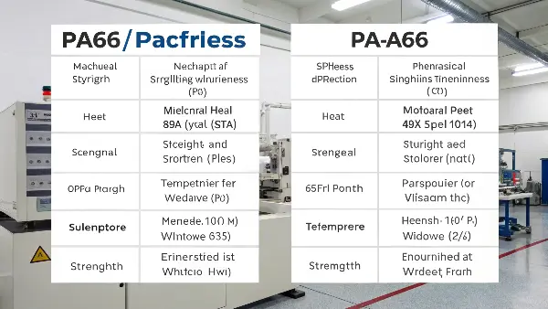 Nylon 6 vs Nylon 6/6 Molecular Structure Diagram showing the molecular structure difference between PA6 and PA66