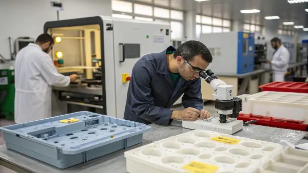 An injection molding machine's control panel showing various parameters.
