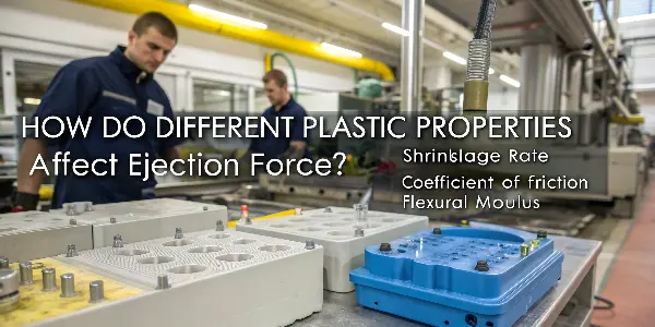 Chart comparing shrinkage rates of different types of plastic materials