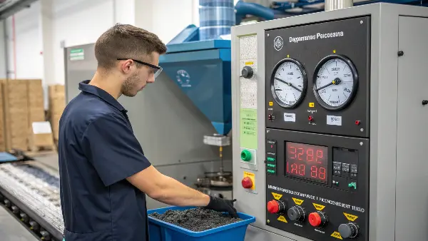 A diagram showing the relationship between temperature, pressure, and cooling in injection molding