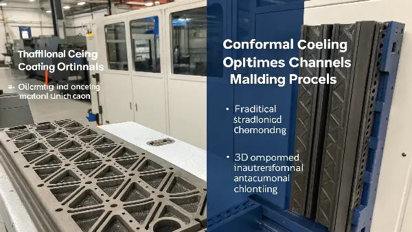 Conformal Cooling Channels vs. Traditional Cooling Channels Conformal Cooling Channels vs. Traditional Cooling Channels