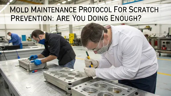 Pristine Injection Mold Cavity A close-up view of a pristine injection mold cavity surface