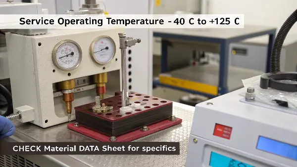 A TPE automotive part under the hood of a car, exposed to heat.
