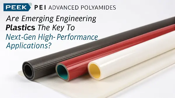 A collection of high-performance plastic parts for various industries