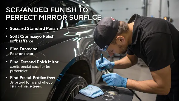 Meticulous Mold Polishing Process at CKMOLD A mold maker carefully polishing a mold cavity with a power tool and paste.