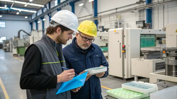 a scale balancing a dollar sign on one side and a gear on the other