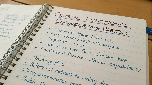 an engineer examining a CAD model with stress analysis colors