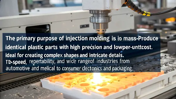 Products of Injection Molding An array of colorful and complex plastic parts made by injection molding.