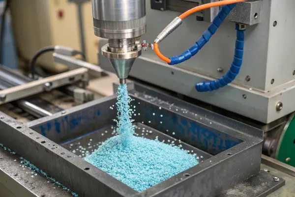 Injection Molding Cycle Animation An animated GIF showing the complete injection molding cycle.