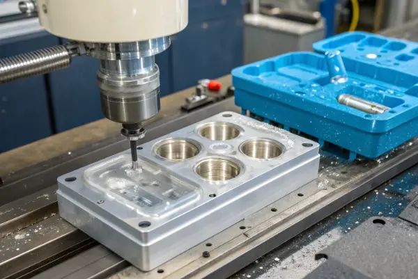 Simple Definition of Injection Molding Analogy of an ice cube tray for injection molding