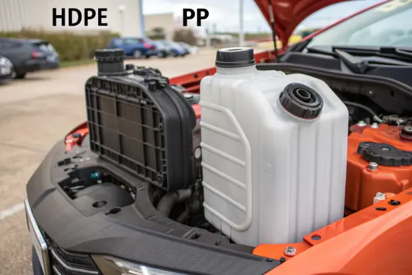 HDPE vs PP automotive parts comparison HDPE vs PP automotive parts comparison