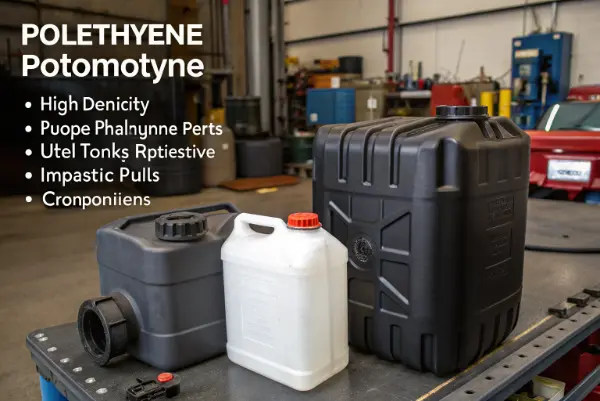 Polyethylene automotive parts overview