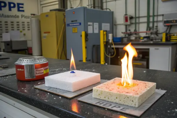 Flammability test of plastic materials Flammability test of plastic materials