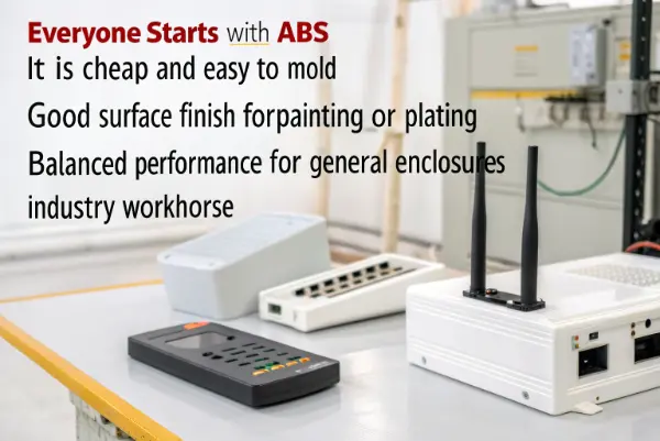 ABS plastic injection molded parts