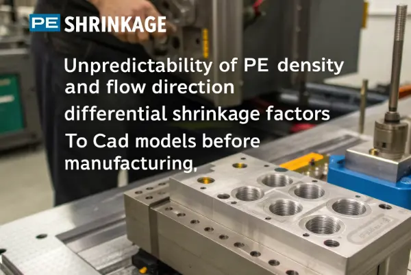 PE plastic shrinkage chart