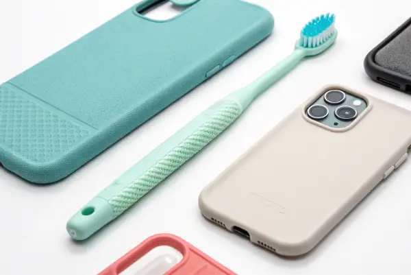 TPE overmolded toothbrush handle