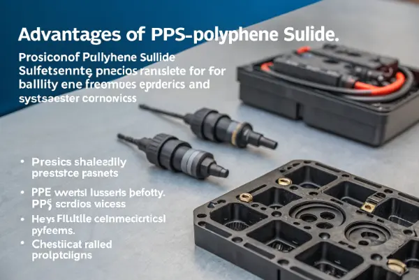 PPS plastic automotive connector parts